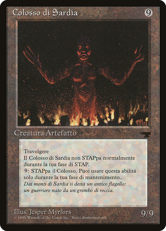 Colossus of Sardia (RIN-111) - Rinascimento