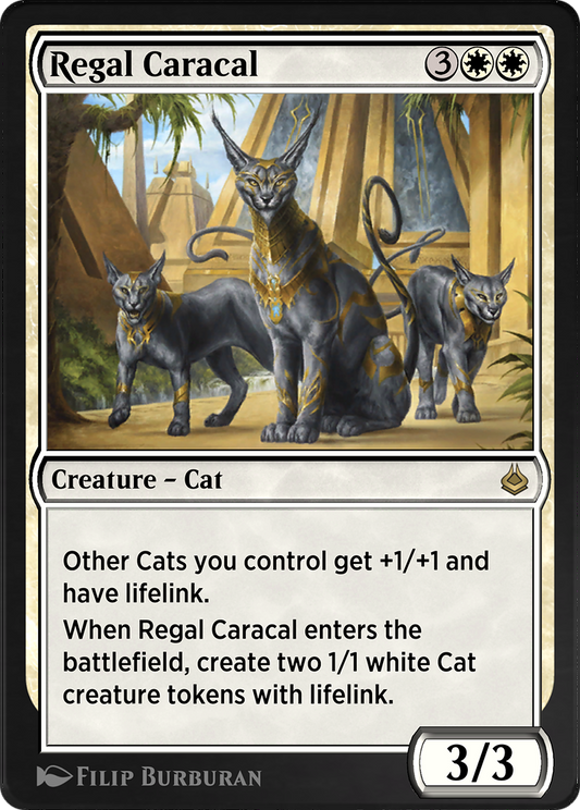 Regal Caracal (AKR-339) - Amonkhet Remastered