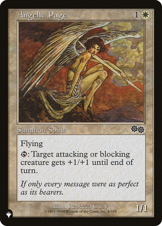 Angelic Page (LIST-USG-4) - The List