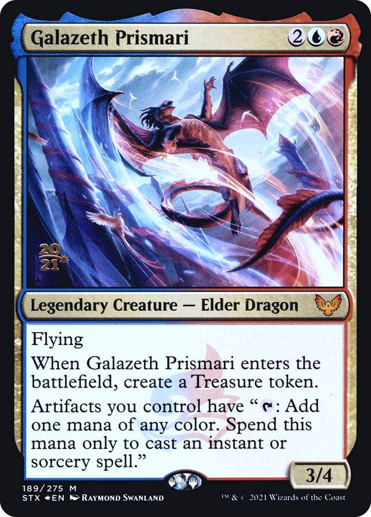 Galazeth Prismari (PSTX-189S) - Strixhaven: School of Mages Promos Foil