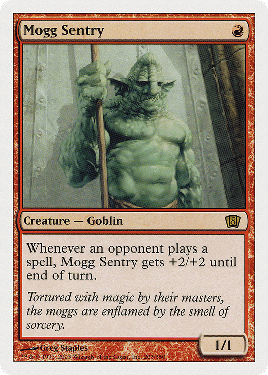 Mogg Sentry (8ED-203) - Eighth Edition