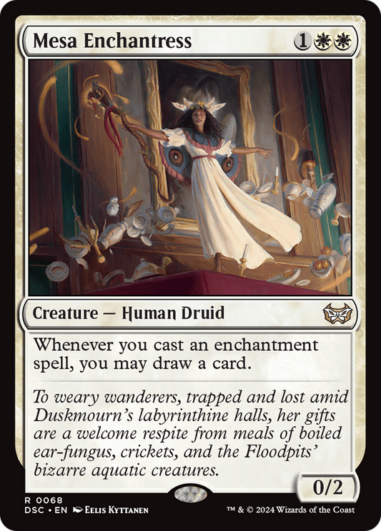 Mesa Enchantress (DSC-068) - Duskmourn: House of Horror Commander