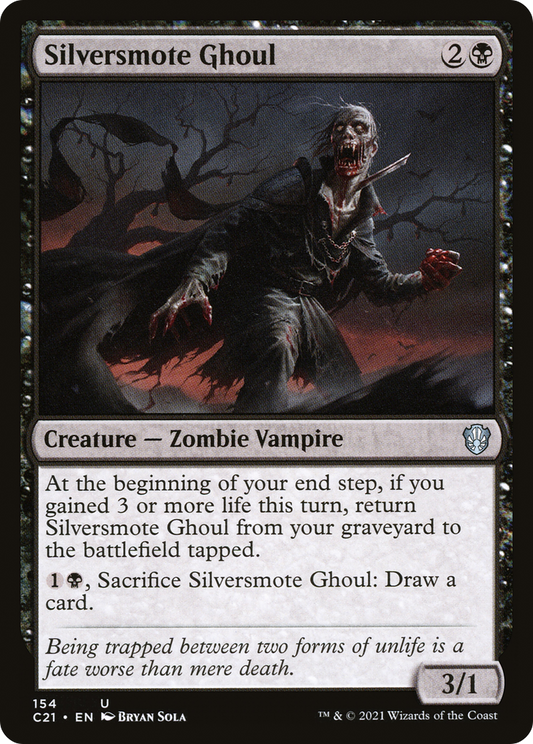 Silversmote Ghoul (C21-154) - Commander 2021