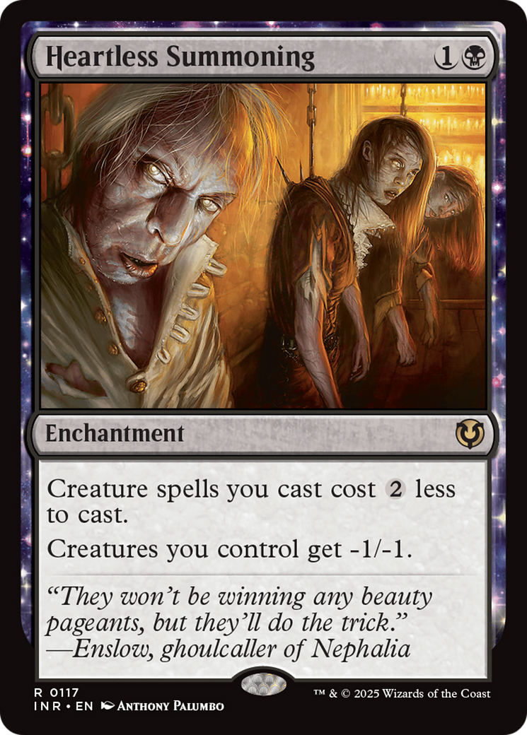 Heartless Summoning (INR-117) - Innistrad Remastered: (enchantment) Foil