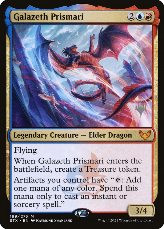 Galazeth Prismari (PSTX-189P) - Strixhaven: School of Mages Promos