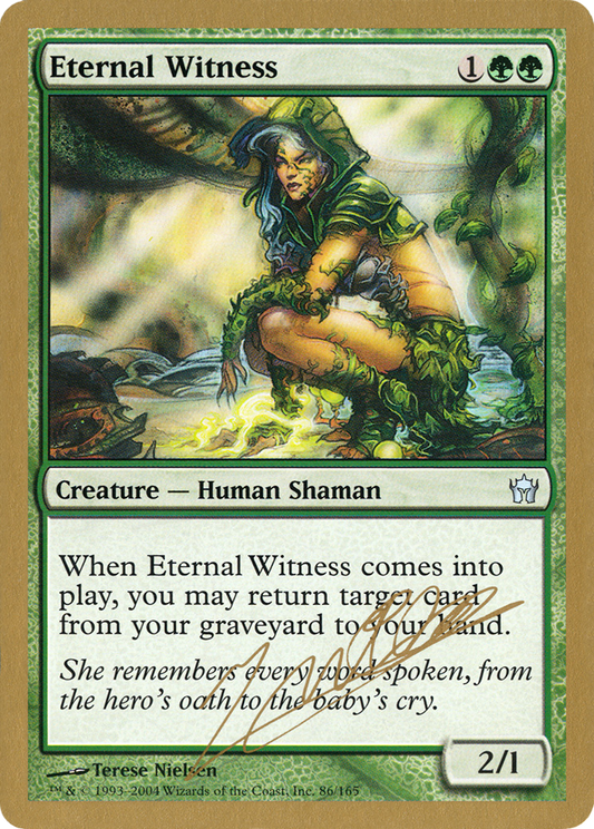 Eternal Witness (WC04-JN86) - World Championship Decks 2004