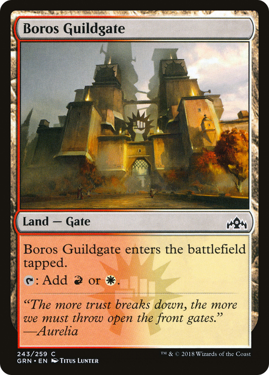 Boros Guildgate (GRN-243) - Guilds of Ravnica