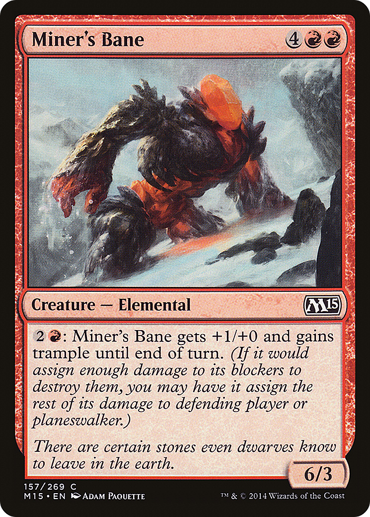 Miner's Bane (M15-157) - Magic 2015