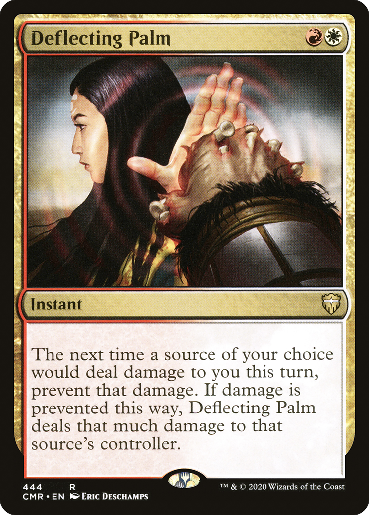 Deflecting Palm (CMR-444) - Commander Legends