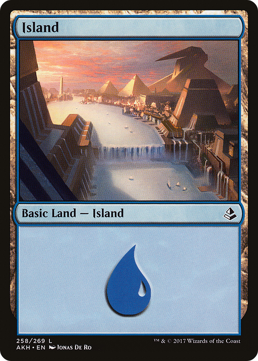 Island (AKH-258) - Amonkhet