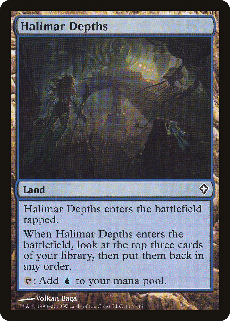 Halimar Depths (WWK-137) - Worldwake Foil