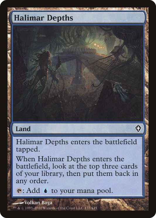 Halimar Depths (WWK-137) - Worldwake Foil