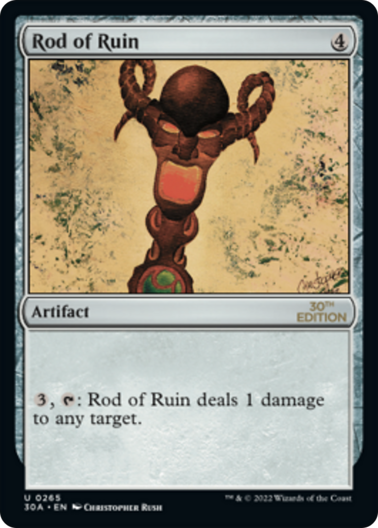 Rod of Ruin (30A-265) - 30th Anniversary Edition