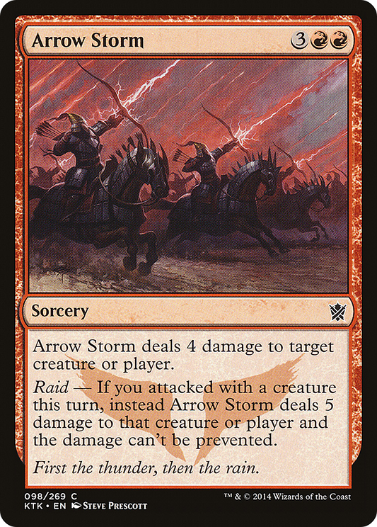 Arrow Storm (KTK-098) - Khans of Tarkir