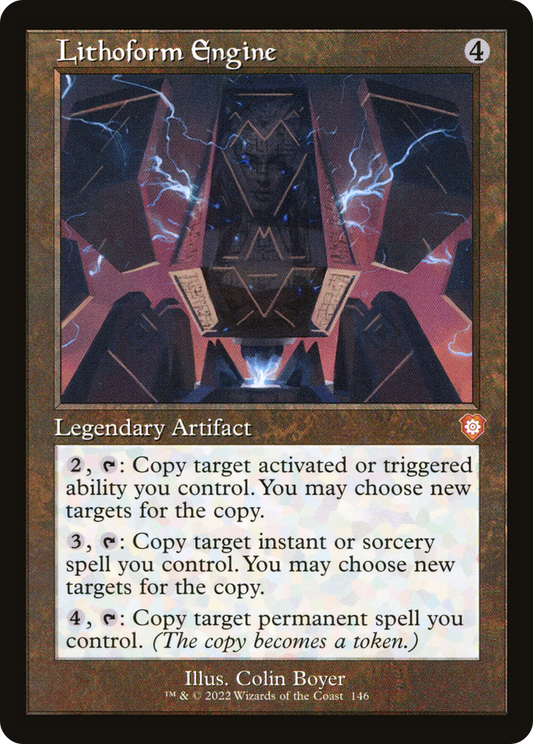 Lithoform Engine (Retro Frame) (BRC-146) - The Brothers' War Commander
