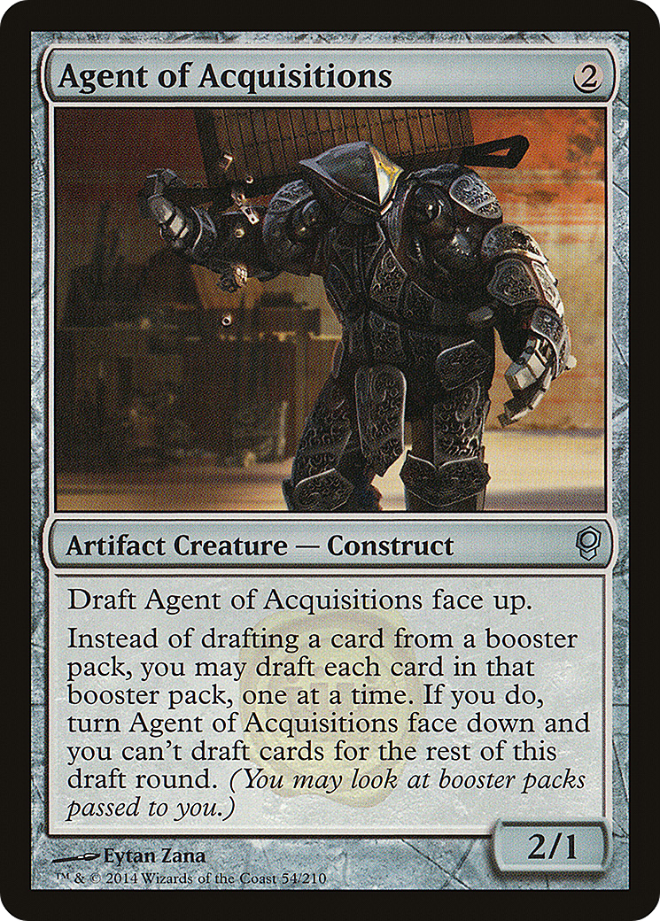 Agent of Acquisitions (CNS-054) - Conspiracy Foil