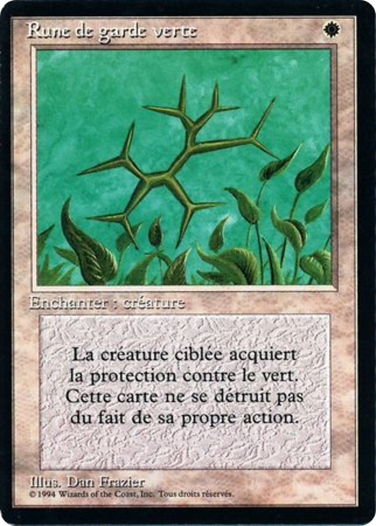 Green Ward (FBB-020) - Foreign Black Border