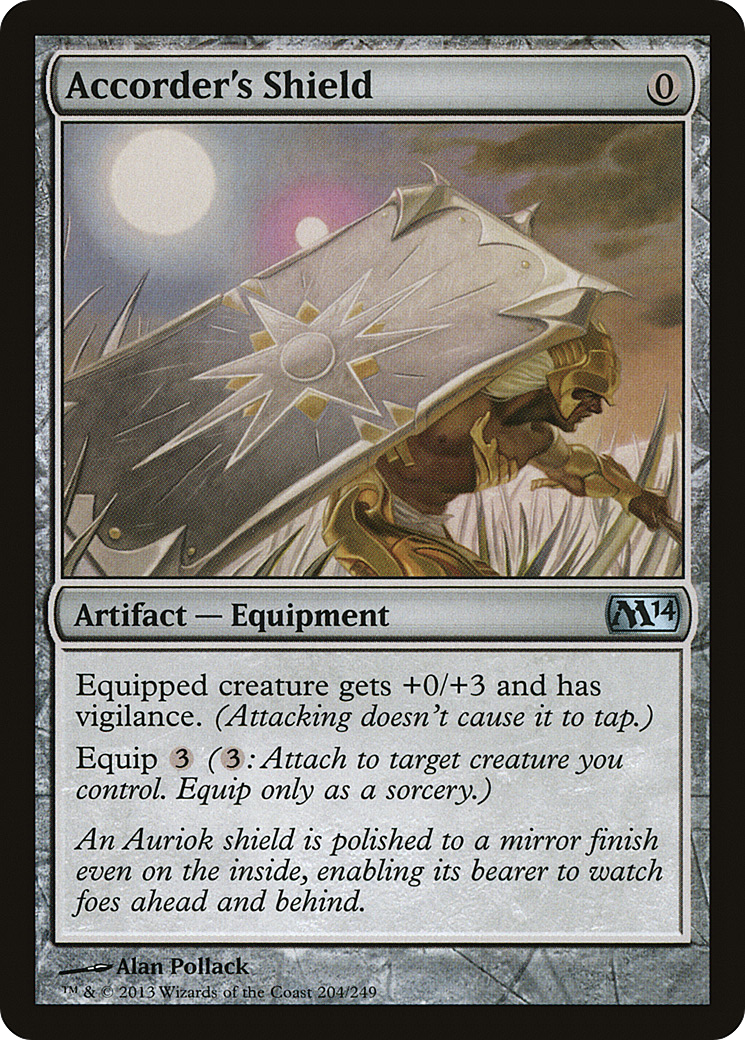 Accorder's Shield (M14-204) - Magic 2014 Foil