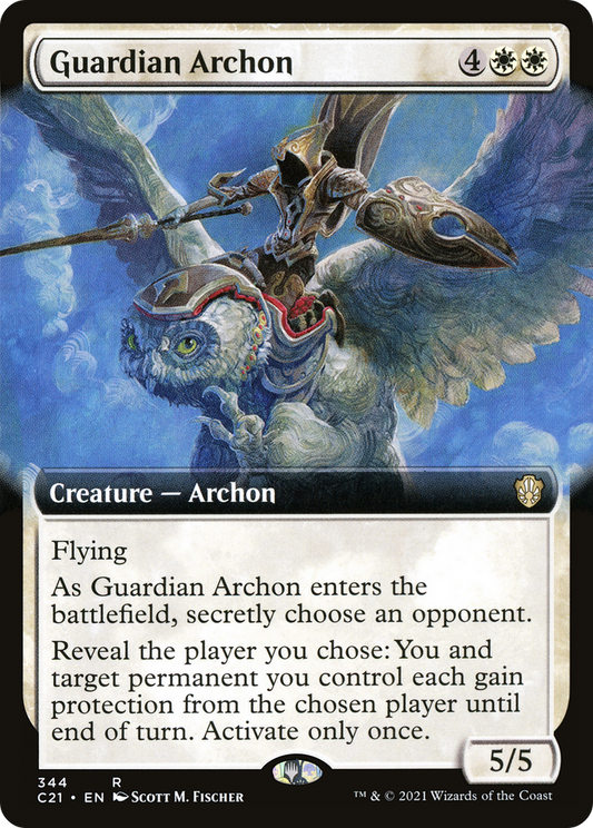 Guardian Archon (C21-344) - Commander 2021: (Extended Art)