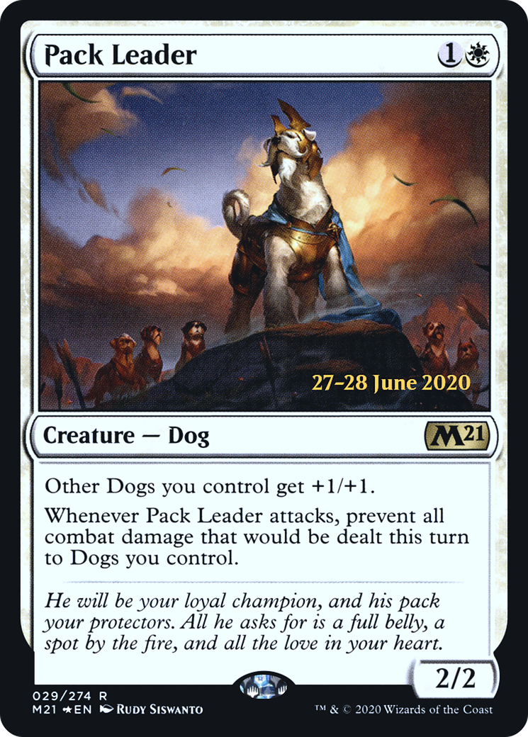 Pack Leader (PRE-29S) - Core Set 2021 Promos (Prerelease) Foil