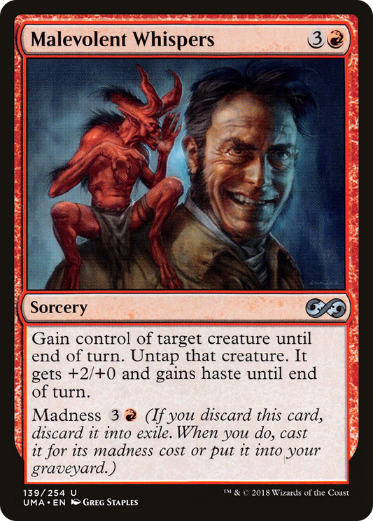 Malevolent Whispers (UMA-139) - Ultimate Masters