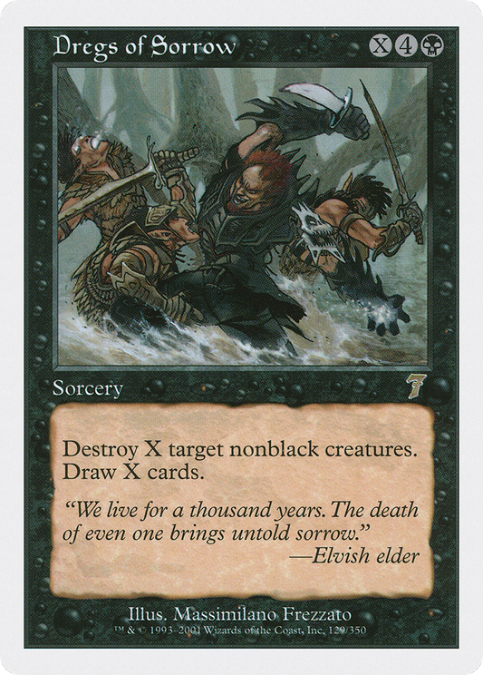 Dregs of Sorrow (7ED-129) - Seventh Edition