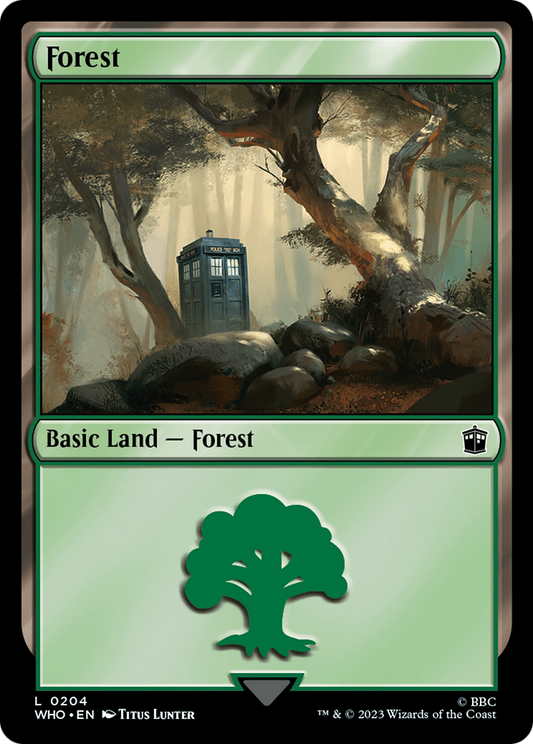 Forest (WHO-204) - Doctor Who Foil