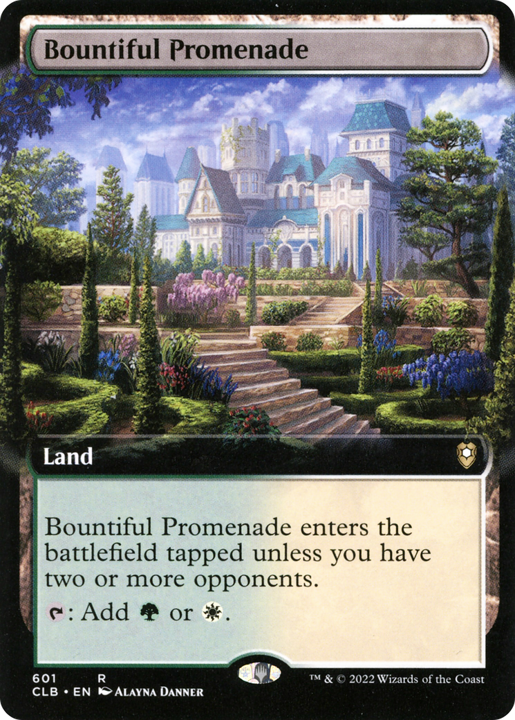 Bountiful Promenade (CLB-601) - Commander Legends: Battle for Baldur's Gate: (Extended Art)