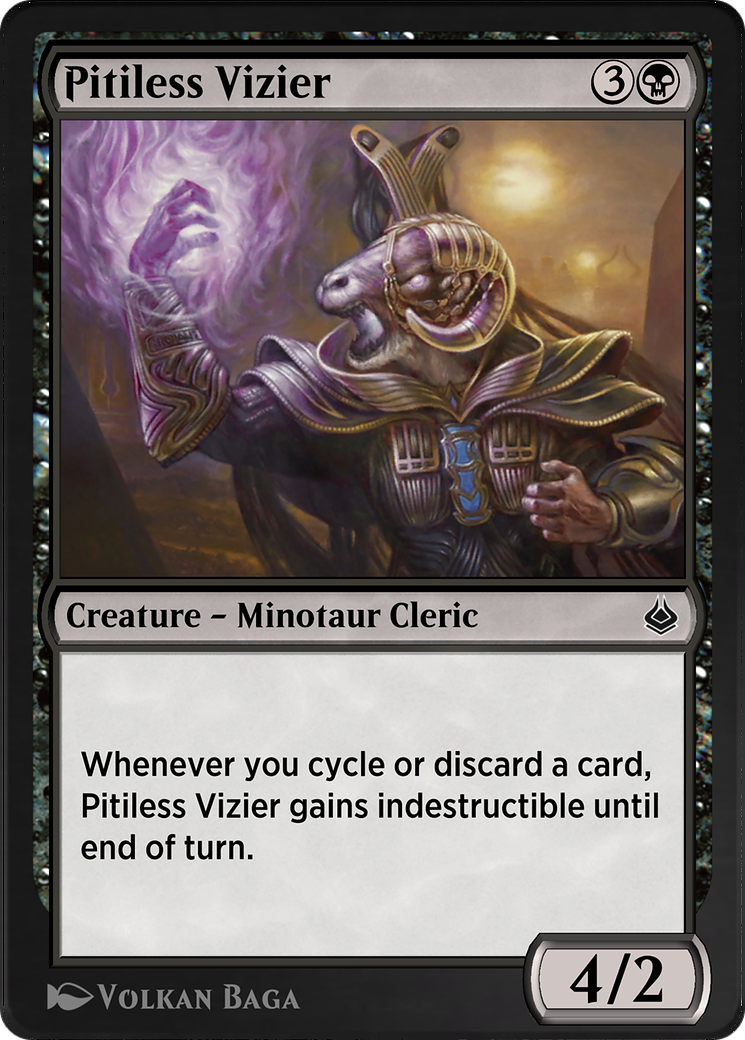 Pitiless Vizier (AKR-119) - Amonkhet Remastered