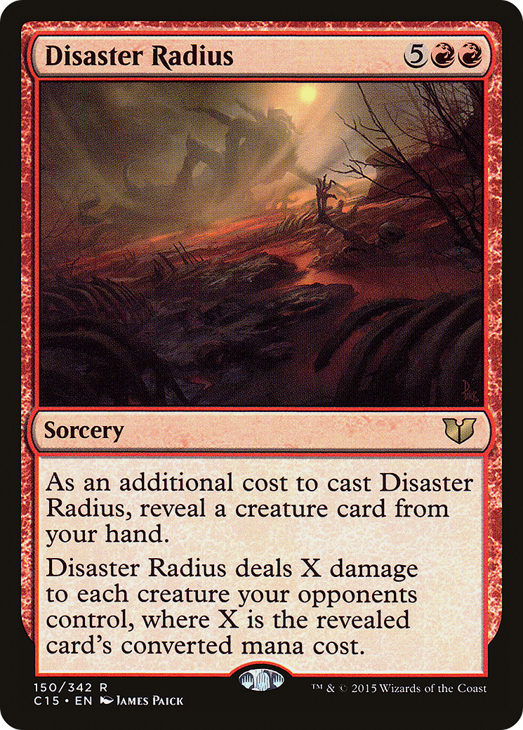 Disaster Radius (C15-150) - Commander 2015