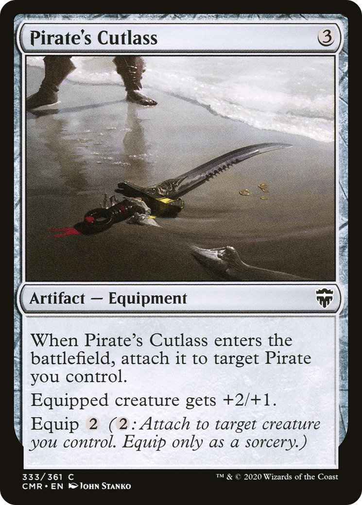 Pirate's Cutlass (CMR-333) - Commander Legends