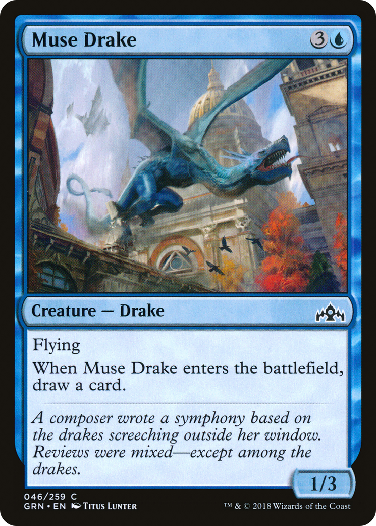 Muse Drake (GRN-046) - Guilds of Ravnica