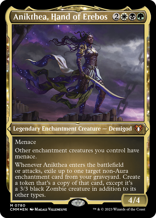 Anikthea, Hand of Erebos (CMM-780) - Commander Masters Etched Foil