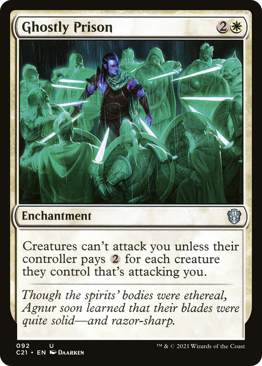 Ghostly Prison (C21-092) - Commander 2021