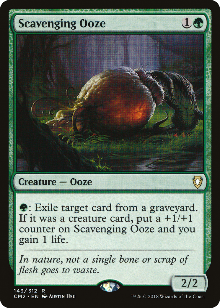 Scavenging Ooze (CM2-143) - Commander Anthology Volume II