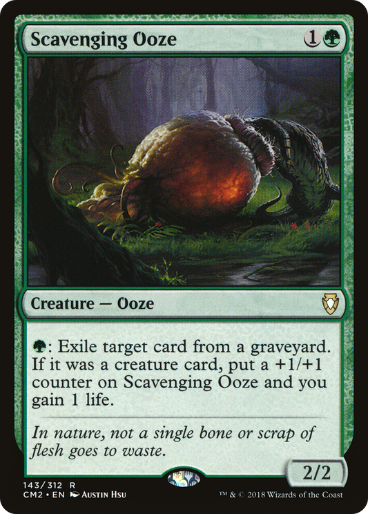 Scavenging Ooze (CM2-143) - Commander Anthology Volume II