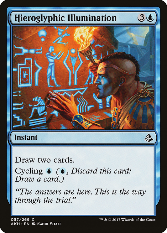 Hieroglyphic Illumination (AKH-057) - Amonkhet