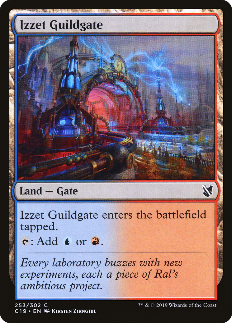 Izzet Guildgate (C19-253) - Commander 2019