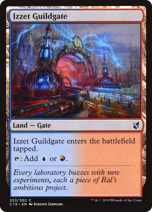 Izzet Guildgate (C19-253) - Commander 2019