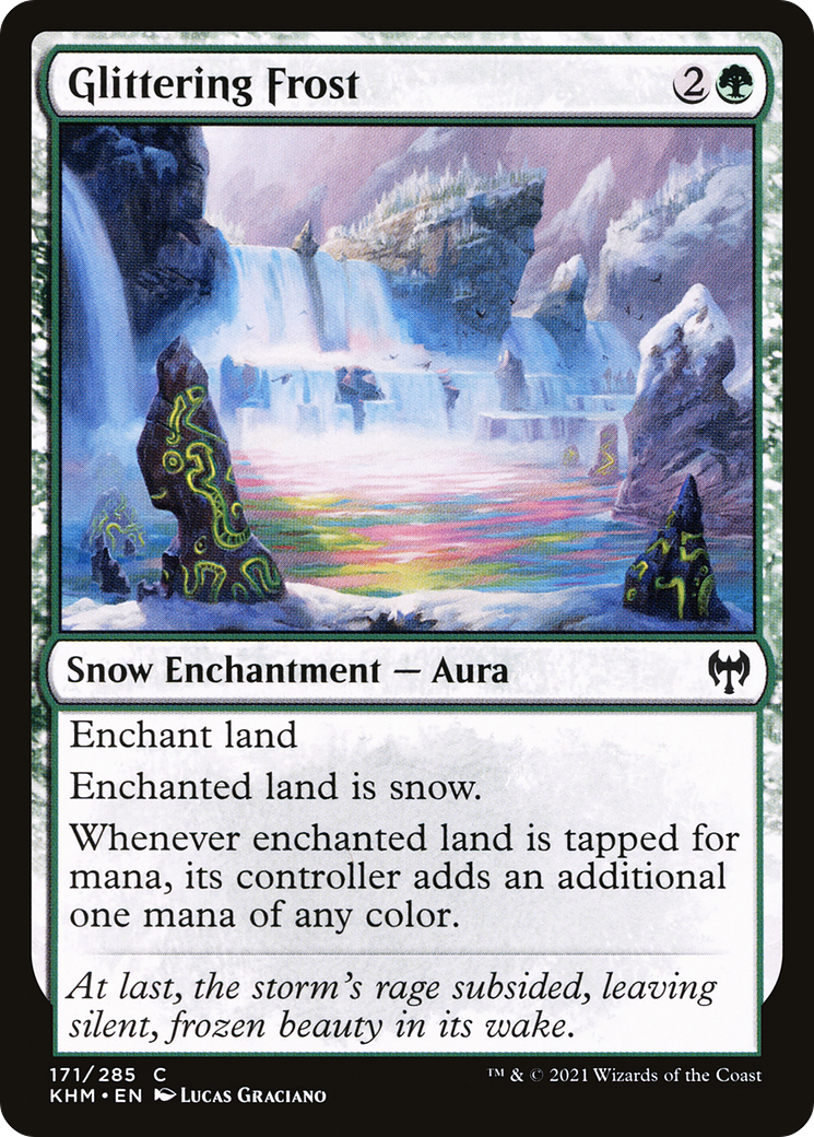 Glittering Frost (KHM-171) - Kaldheim: (snow) Foil