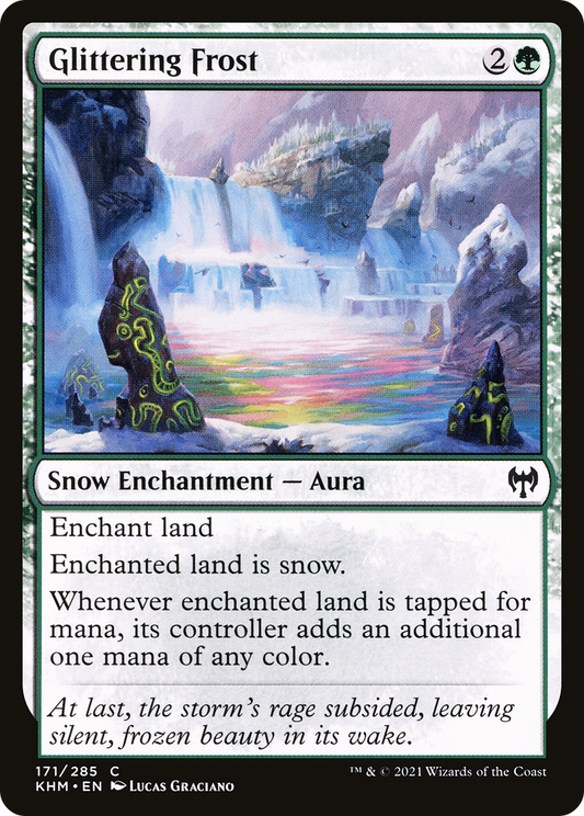 Glittering Frost (KHM-171) - Kaldheim: (snow) Foil