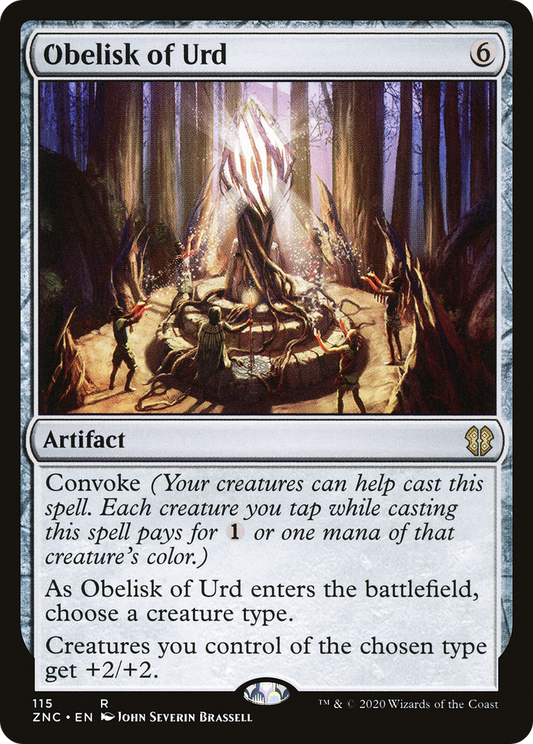 Obelisk of Urd (ZNC-115) - Zendikar Rising Commander