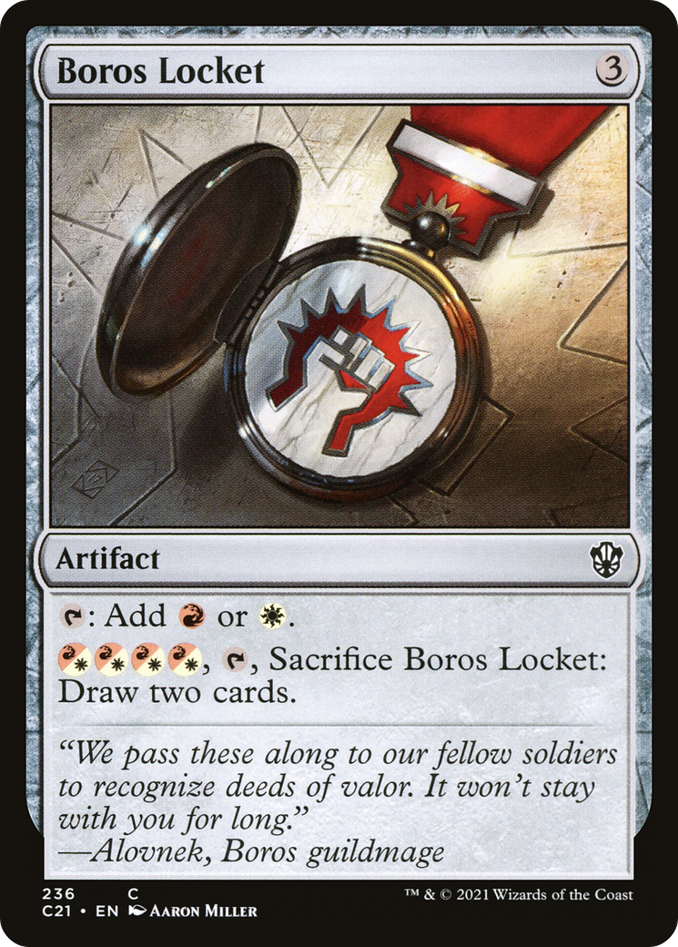 Boros Locket (C21-236) - Commander 2021