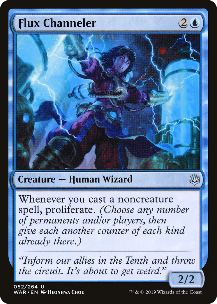 Flux Channeler (WAR-052) - War of the Spark Foil