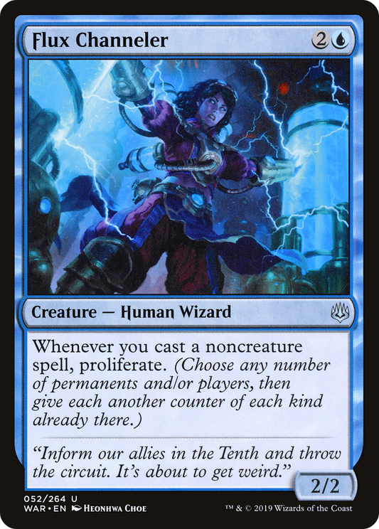 Flux Channeler (WAR-052) - War of the Spark Foil