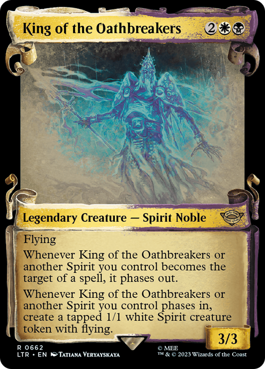 King of the Oathbreakers (LTR-662) - The Lord of the Rings: Tales of Middle-earth: (Showcase) Foil