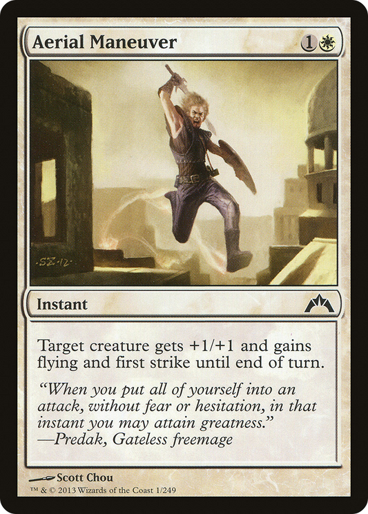 Aerial Maneuver (GTC-001) - Gatecrash Foil