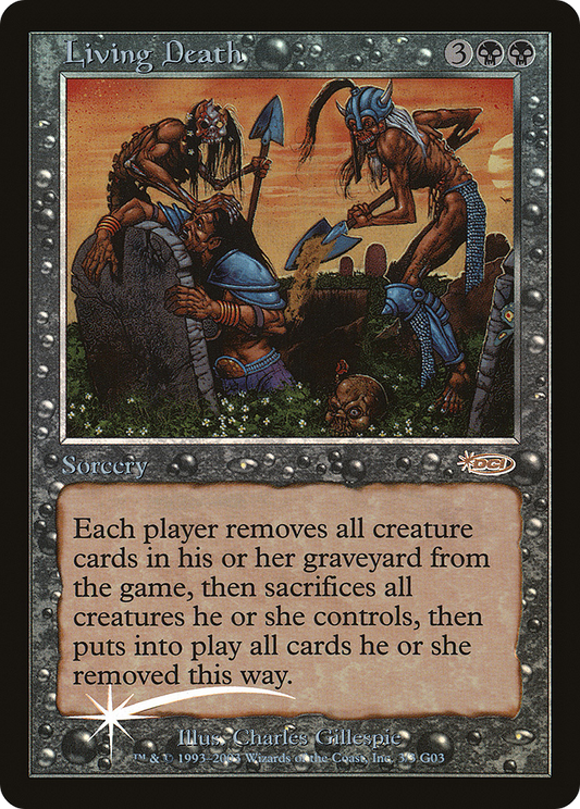 Living Death (G03-003) - Judge Gift Cards 2003 Foil