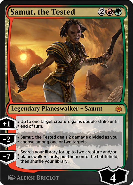 Samut, the Tested (AKR-257) - Amonkhet Remastered