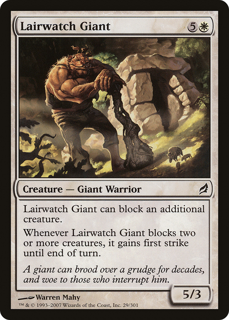 Lairwatch Giant (LRW-029) - Lorwyn Foil